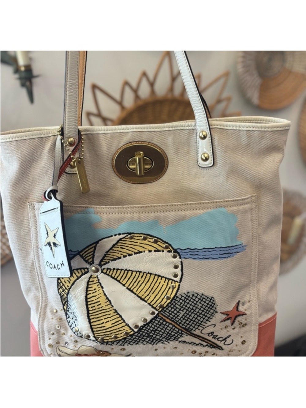 Coach Pierre Le Tan Beach Bag